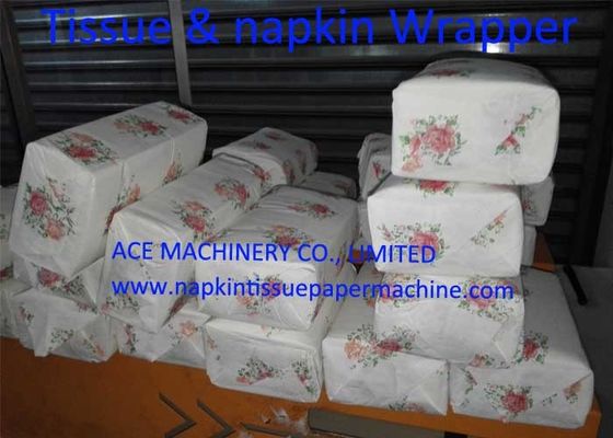 80 Bag / Min 480v Facial Tissue Paper Packing Machine