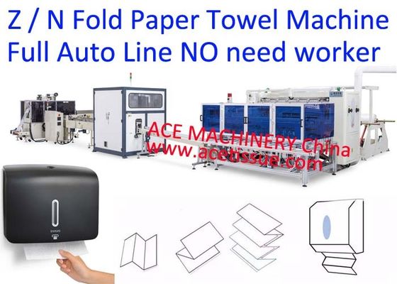 N Fold Paper Towel Machine Manufacturer For Auto Transfer To Hand Towel Log Saw