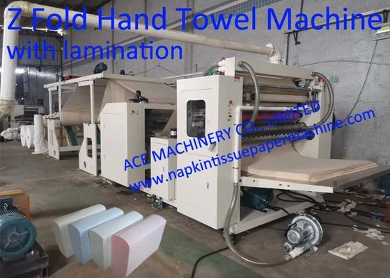 Otomatik Z Katlamalı Kağıt Havlu Makinası Laminasyonlu Z Katlamalı Laminasyonlu El Havlu Makinası