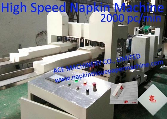 2 renkli baskı ile özel yüksek hızlı otomatik kağıt peçete makinesi