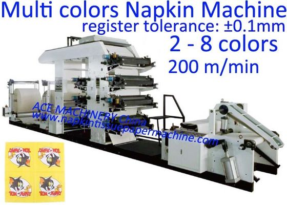 Çin'den Peçete Üzerine En Kaliteli Baskı ile Peçete Baskı Makinesi